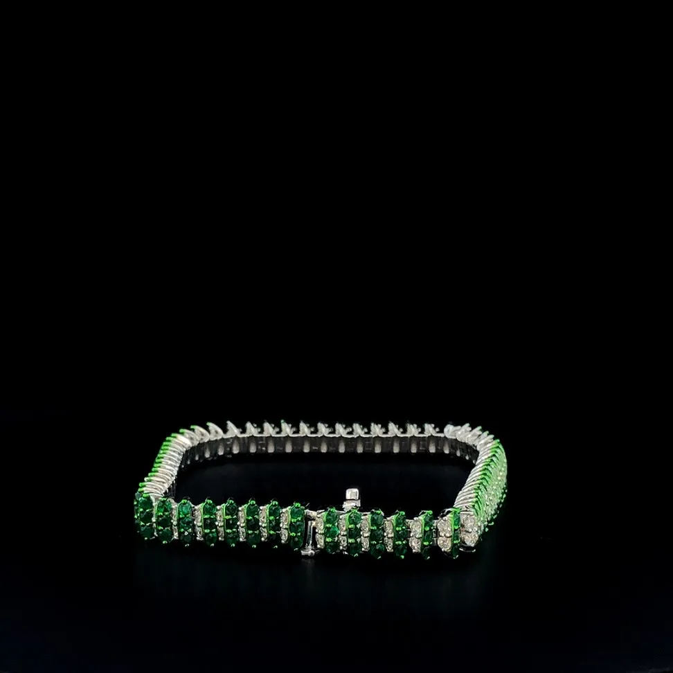 Emerald Enclave Diamond Bracelet