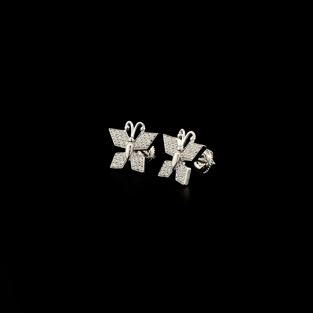 Starlight Bow Diamond Earrings