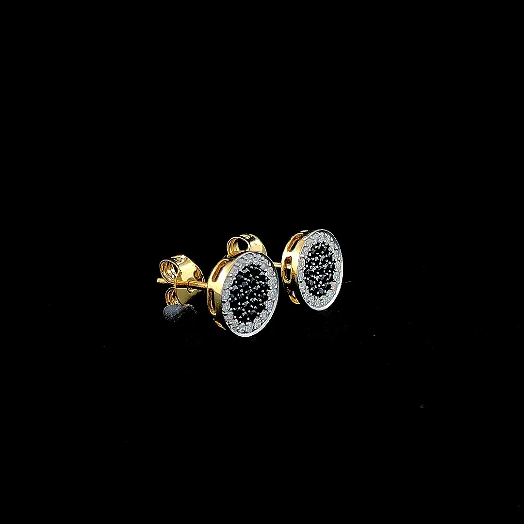 Eclipse Diamond Halo Studs