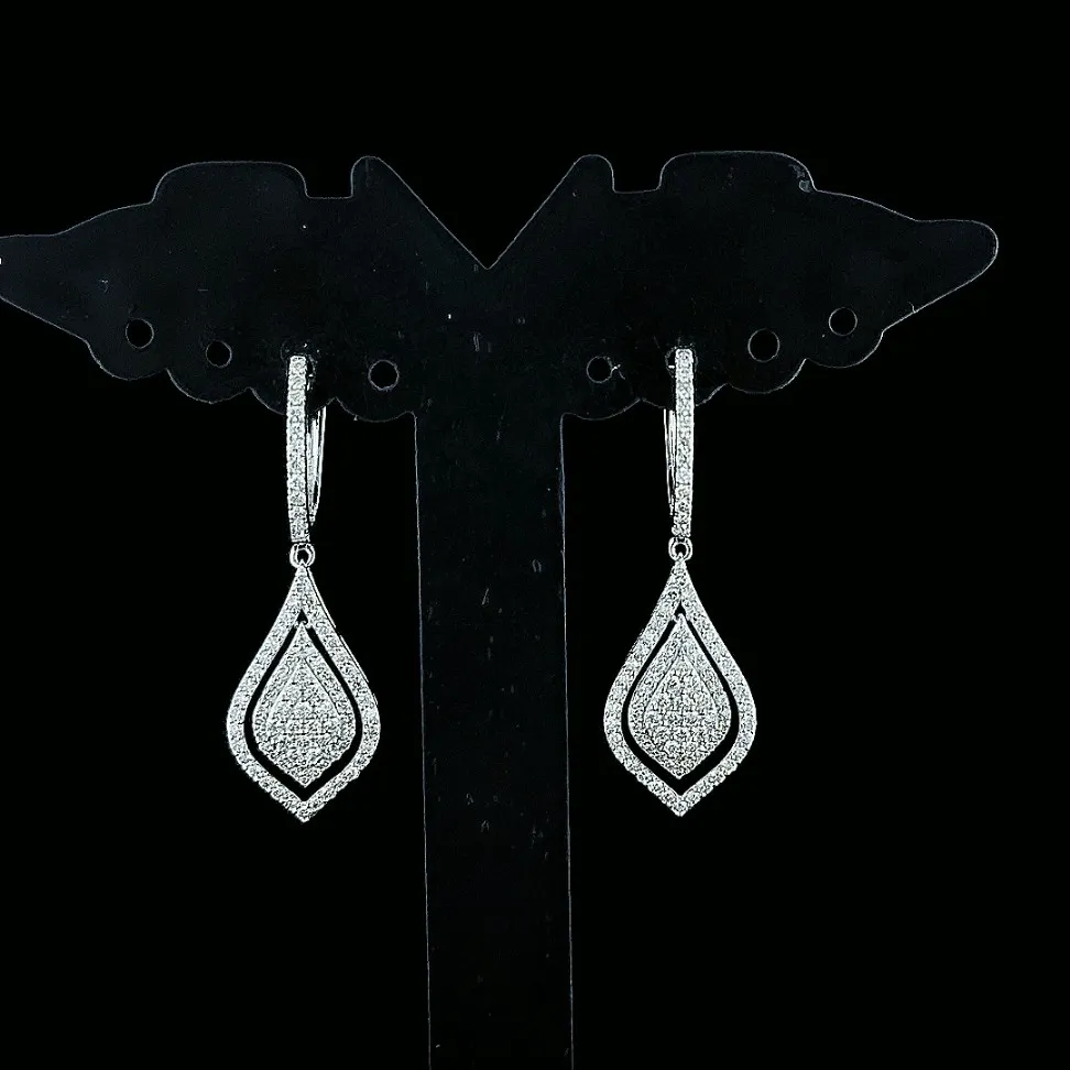 Whispering Waterfall Drop Earrings