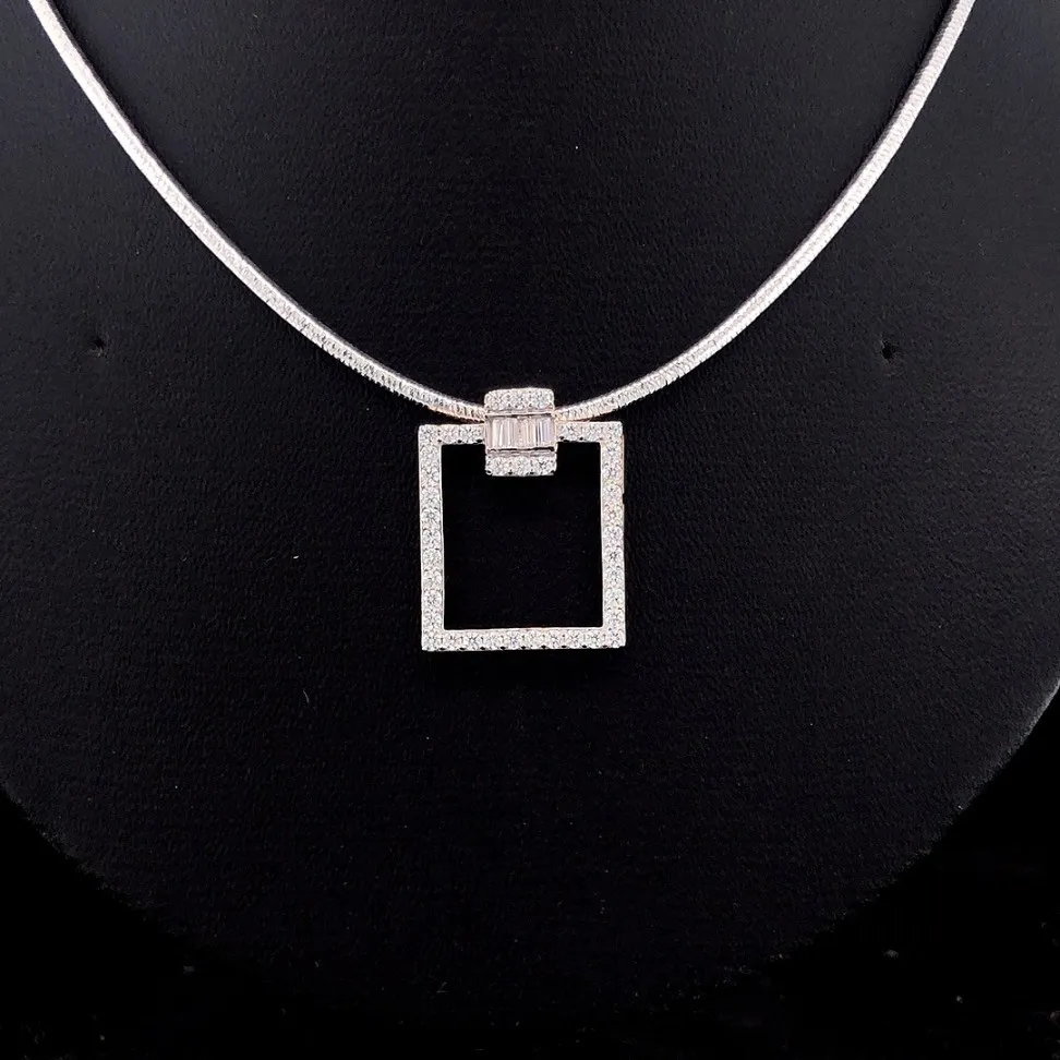 Modern Minimalist Square Pendant