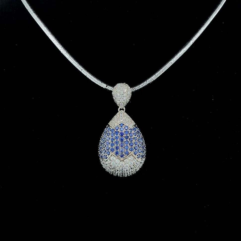 Sapphire Serenade Pendant