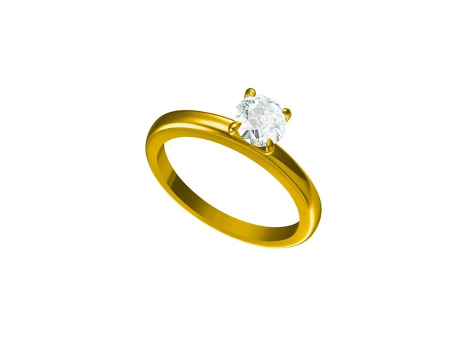 Timeless Solitaire Diamond Ring