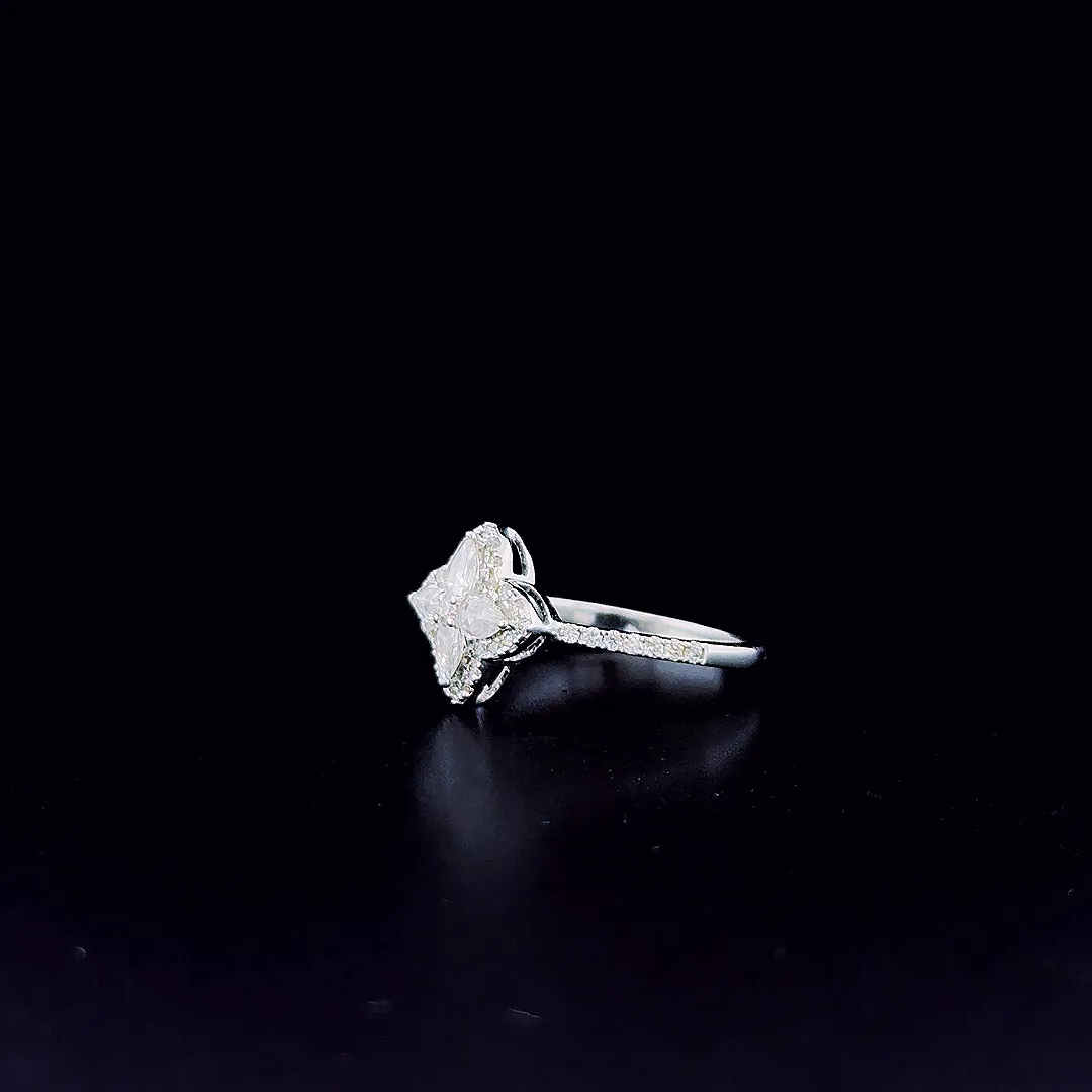 Starlight Whisper Diamond Ring