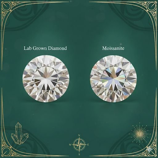 lab-grown-vs-moissanite-side-by-side